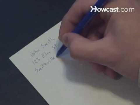 How to Address an Envelope