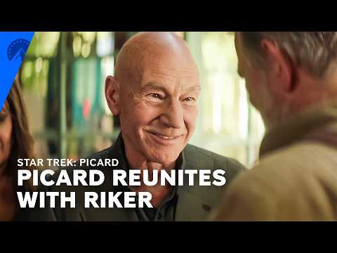 Star Trek: Picard | Picard Reunites with Riker (S1, E7) | Paramount+