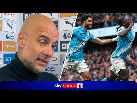 Pep Guardiola FULL post-match interview after Manchester City beat Brentford 3-0 🎙️