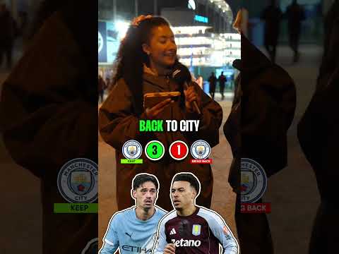 Which Players Would Man City Fans Bring Back?