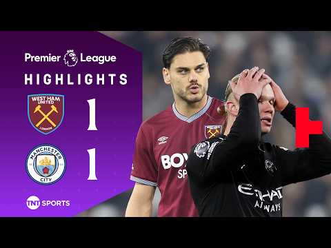 City's Title Hopes Dented 😡 | West Ham 1-1 Man City | Premier League Highlights