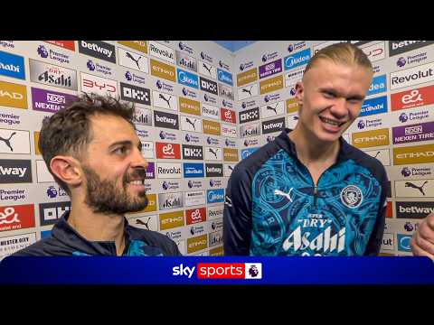 "Very big" 👀 | Erling Haaland &amp; Bernardo Silva FULL post-match reaction as Man City beat Arsenal