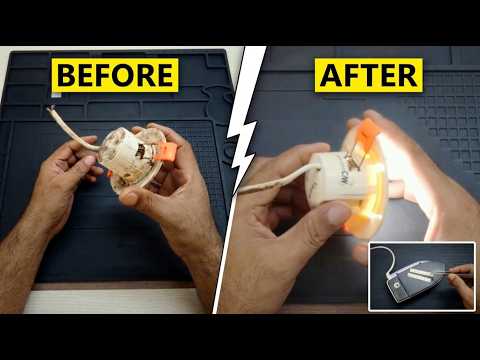 Don't Throw It Away! How to Repair an LED Light at Home | Simple way