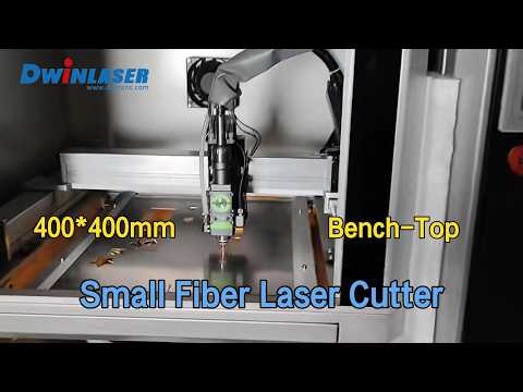 400x400mm Fiber Laser Cutter for Small Metal Parts