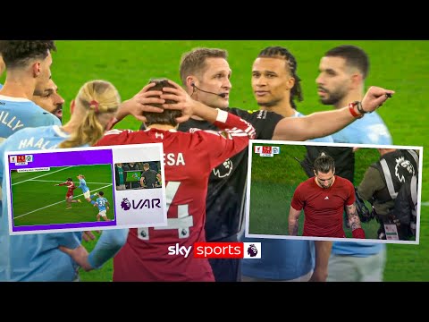 VAR CHAOS at the end of Liverpool vs Man City 🤯