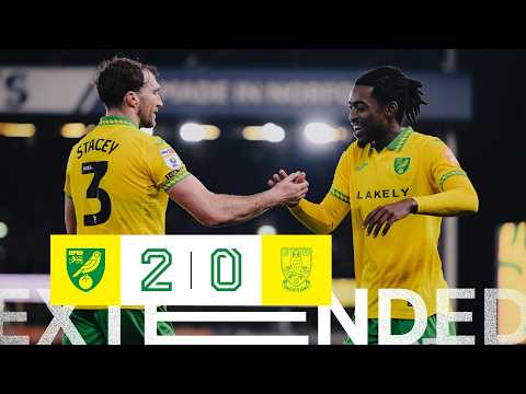 Kvistgaarden and Maghoma with the goals | Norwich City 2-0 Sheffield Wednesday | Extended highlights