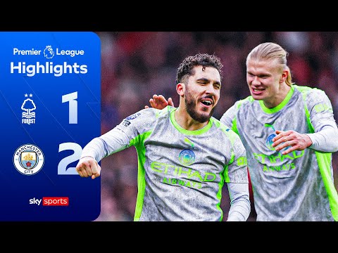 Cherki stars as City win EIGHT in-a-row | Nottingham Forest 1-2 Man City | Premier League Highlights