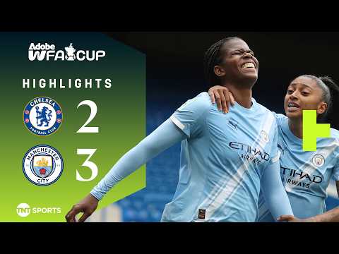Shaw Fires City To Wembley 🏆 | Chelsea 2-3 Man City | Women's FA Cup Semi-Final Highlights