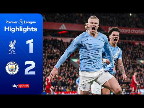 LATE Haaland winner keeps title race alive! | Liverpool 1-2 Man City | Premier League Highlights