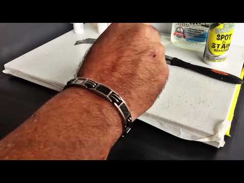 HOW to Stone Chip Repair - Quartz Countertop Chip Repair Stone Benchtop Chip Repair Caesarstone Chip