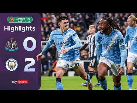 Semenyo scores again for new club! 🔥 | Newcastle 0-2 Man City | Carabao Cup Highlights