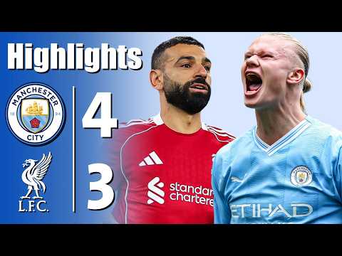 Manchester City vs Liverpool 4-3 - All Goals &amp; Highlights - 2026