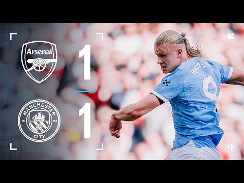 HIGHLIGHTS! Arsenal 1-1 Man City | Haaland &amp; Martinelli Goals | Premier League