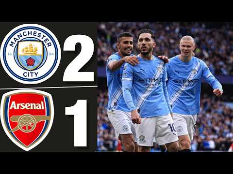 Manchester City vs Arsenal (2-1) | All Goals &amp; Extended Highlights | Premier League 2026