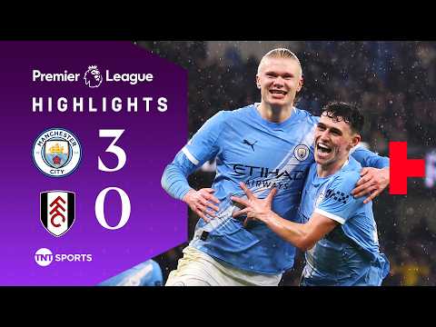 Title Race On 🔥 | Man City 3-0 Fulham | Premier League Highlights