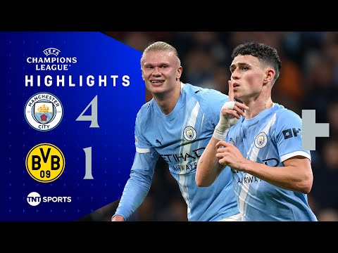 Foden On Fire! 🔥 | Man City 4-1 Dortmund | UEFA Champions League Highlights