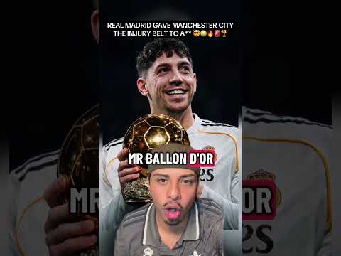 REAL MADRID GAVE MANCHESTER CITY THE INJURY BELT TO A** 🤯😭🔥🚨🏆