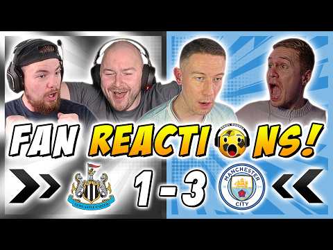 Man City Fans Reactions to Newcastle 1-3 Man City | FA Cup Fan Reactions