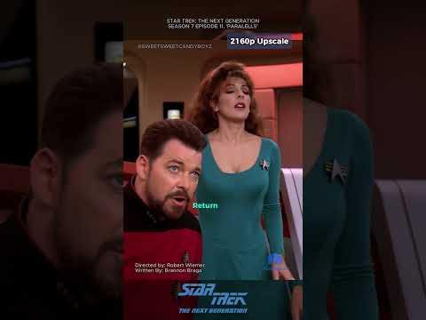 [4K] The Bajorans?! | Star Trek: TNG Star Trek S07E11 - 'Paralells' #shorts #startrek #clips