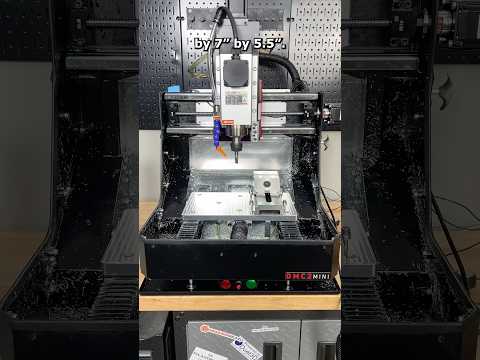 A Benchtop Mill That Can Actually Cut Metal! ⚙️🔥 #cnc #machining