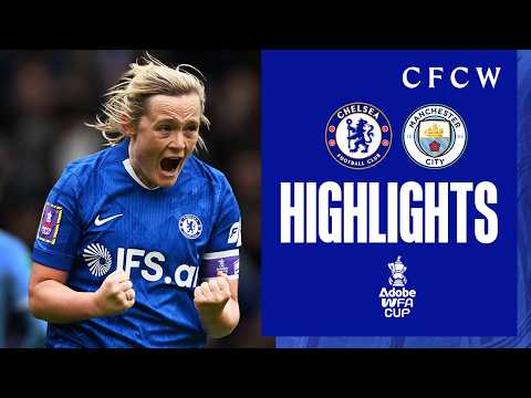 Chelsea Women 2-3 Man City Women (AET) | FA Cup HIGHLIGHTS | 25/26