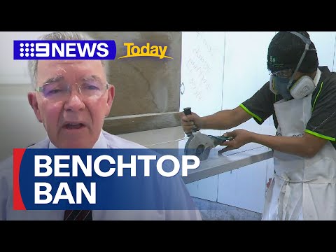 Australia bans engineered stone benchtops to protect workers | 9 News Australia