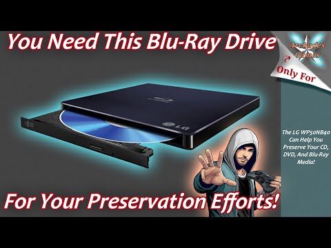 You Need This Blu-Ray Drive For Your Preservation Efforts!