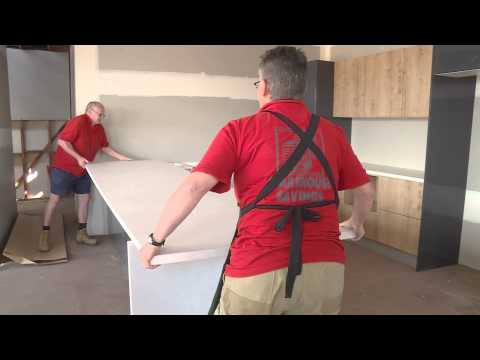How To Install Cut To Measure Benchtop - DIY At Bunnings