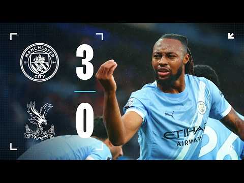 HIGHLIGHTS! City close gap at the top to two points with stylish win | Man City 3-0 Crystal Palace