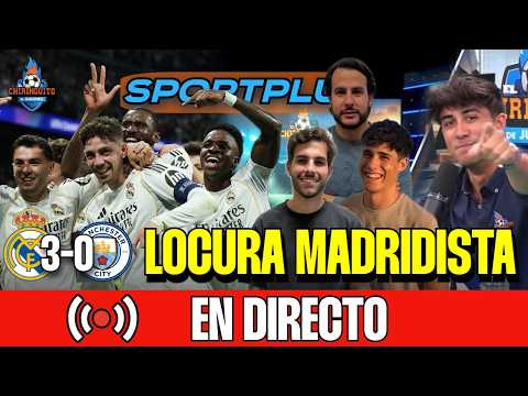 ⚽️ ¡NOCHE HISTÓRICA EN EL BERNABÉU! | REAL MADRID 3-0 CITY | Sportplus | Chiringuito Inside