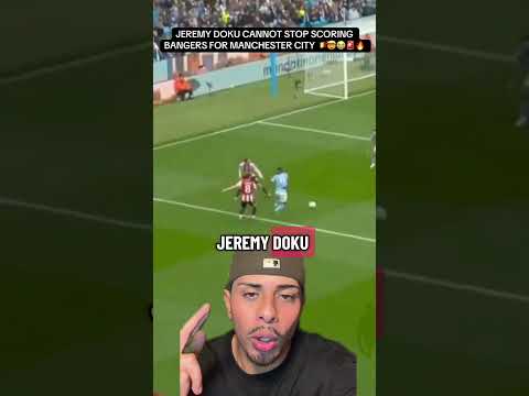 JEREMY DOKU CANNOT STOP SCORING BANGERS FOR MANCHESTER CITY 🇧🇪🤯😭🚨🔥