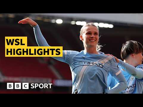 Man City edge closer to WSL title after beating Man Utd | BBC Sport