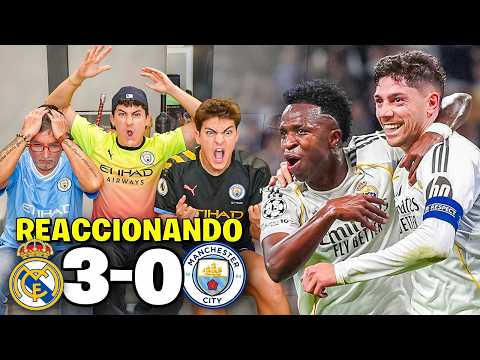 REACCIONANDO al REAL MADRID 3 - 0 MANCHESTER CITY *Enfado Brutal de xBuyer*