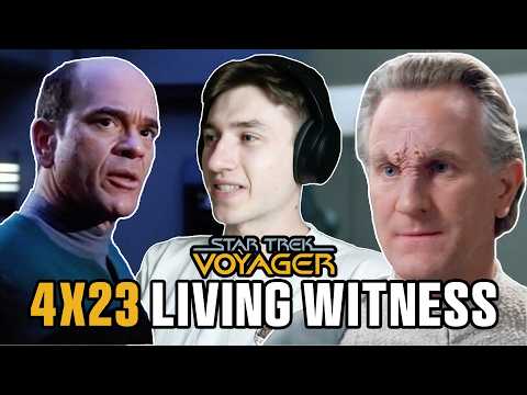 STAR TREK VOYAGER 4X23 - "Living Witness” | FIRST TIME WATCHING REACTION