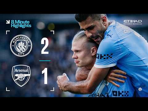 EXTENDED HIGHLIGHTS | Man City 2-1 Arsenal | Cherki, Havertz and Haaland Goals