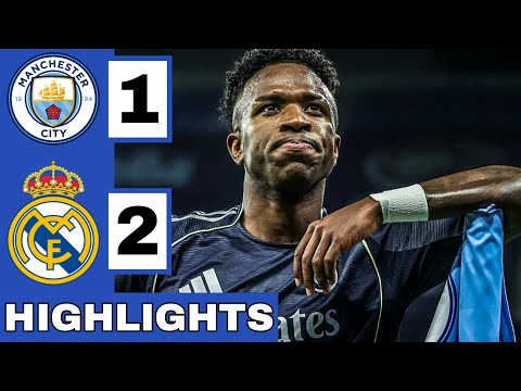 ⚪️Manchester City vs Real Madrid (1-2) Extended HIGHLIGHTS | UEFA Champions League Round 16