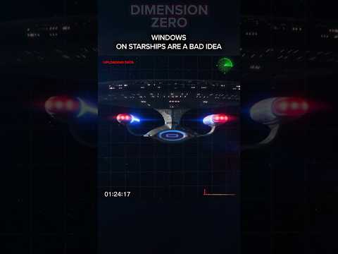 Are Windows on a Star Trek Starship a Structural Disaster?