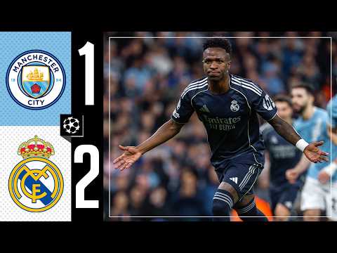 HIGHLIGHTS | Manchester City 1-2 Real Madrid | Champions League
