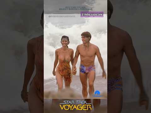 [4K] Reginald Barclay at the beach | Star Trek: Voyager S07E06 'Inside Man' #shorts #startrek #clips