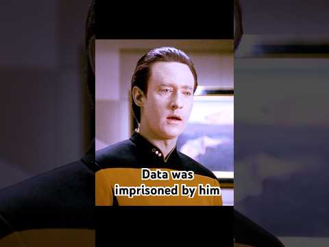 Data was imprisoned by him. #foryou #shorts #drama #startrek