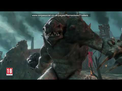 Middle Earth  Shadow of War Launch Trailer Remastered into 8K