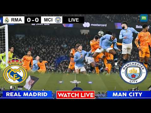 Real Madrid vs Manchester City LIVE Match | UEFA Champions League 2026 | Football Live Stream