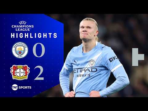 Grimaldo &amp; Schick Stun Cityzens 🫨 | Man City 0-2 Bayer Leverkusen | UEFA Champions League Highlights