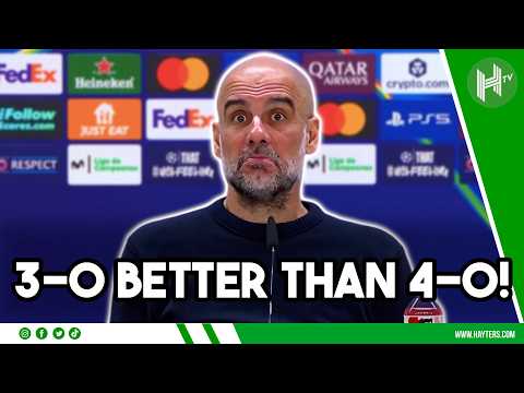 I DIDN’T MAKE MANY CHANGES! | Pep Guardiola | Real Madrid 3-0 Man City