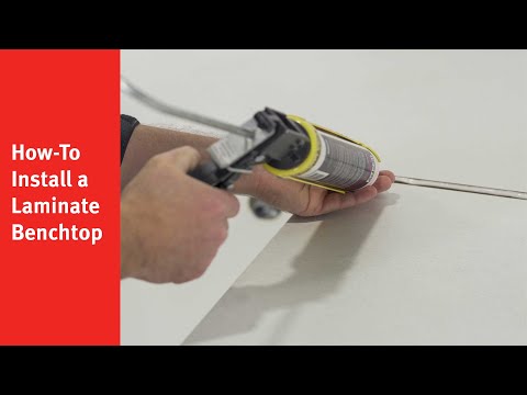 How-To Install a Laminate Benchtop | U-Install-It Kitchens