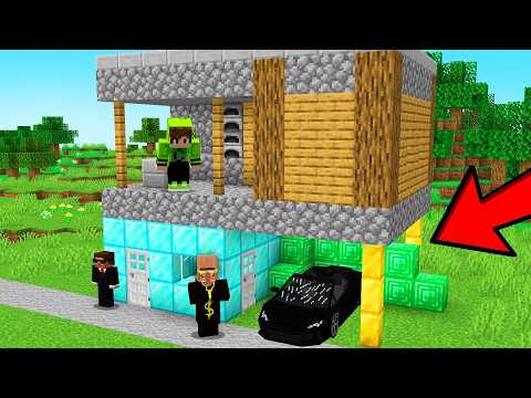 Millionaire Villager MOVED Into My House In Minecraft!