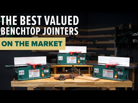 The best valued benchtop jointers on the market.