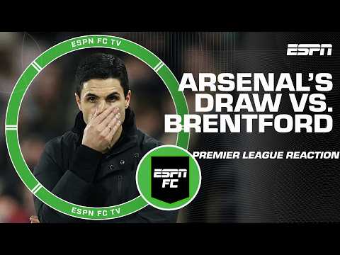 Brentford vs. Arsenal Reaction 👀 They keep throwing Man City a bone! – Craig Burley | ESPN FC