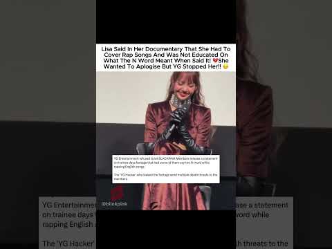 YG is the real evil who never let the girls address the situation 🤐 #lisa #리사 #blackpink #블랙핑크