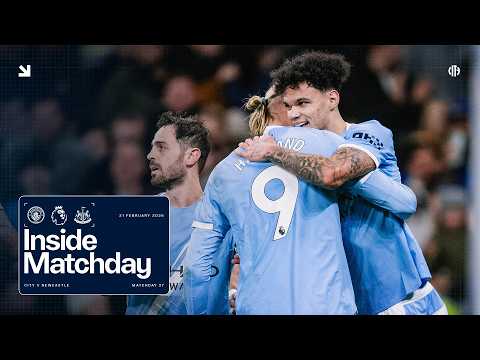 Behind the Scenes as City beat Newcastle | Man City 2-1 Newcastle | Inside Matchday